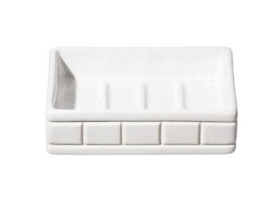 CERAMIC BATH ENSEMBLE SOAP DISH