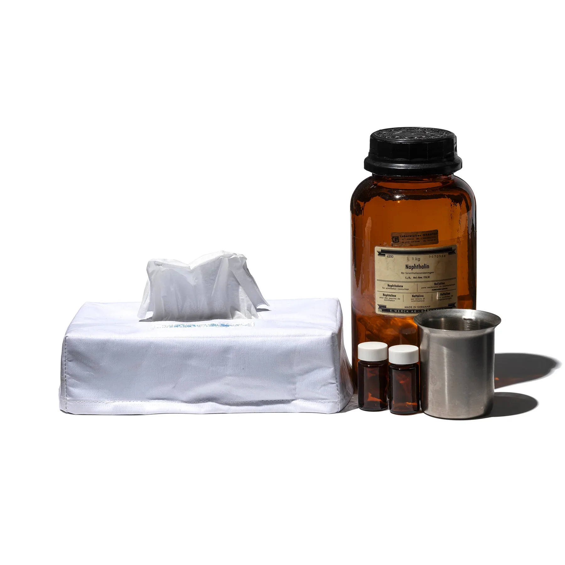 EMERGENCY TISSUE BOX COVER / White - Image 3