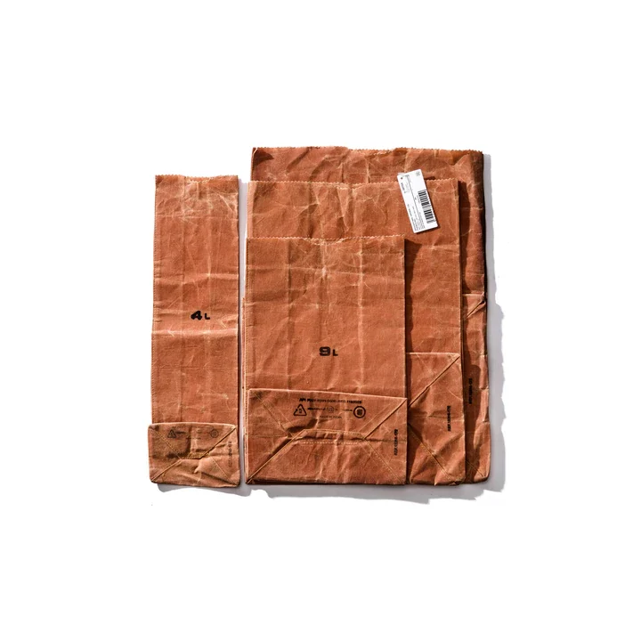 GROCERY BAG 4L BROWN - Image 3
