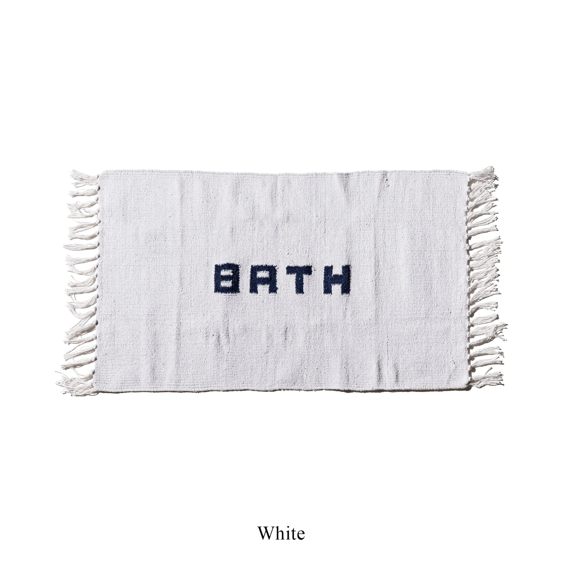 HANDLOOMED RECYCLE YARN BATH MAT - Image 4