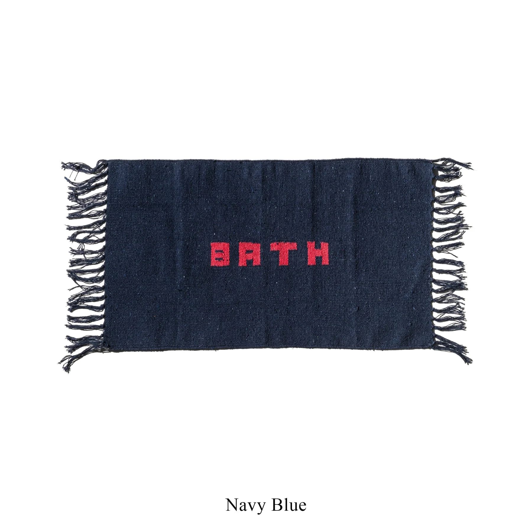 HANDLOOMED RECYCLE YARN BATH MAT - Image 6