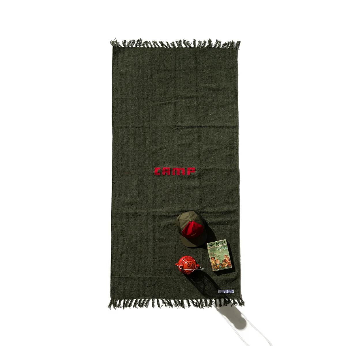 HANDLOOMED RECYCLE YARN CAMP RUG