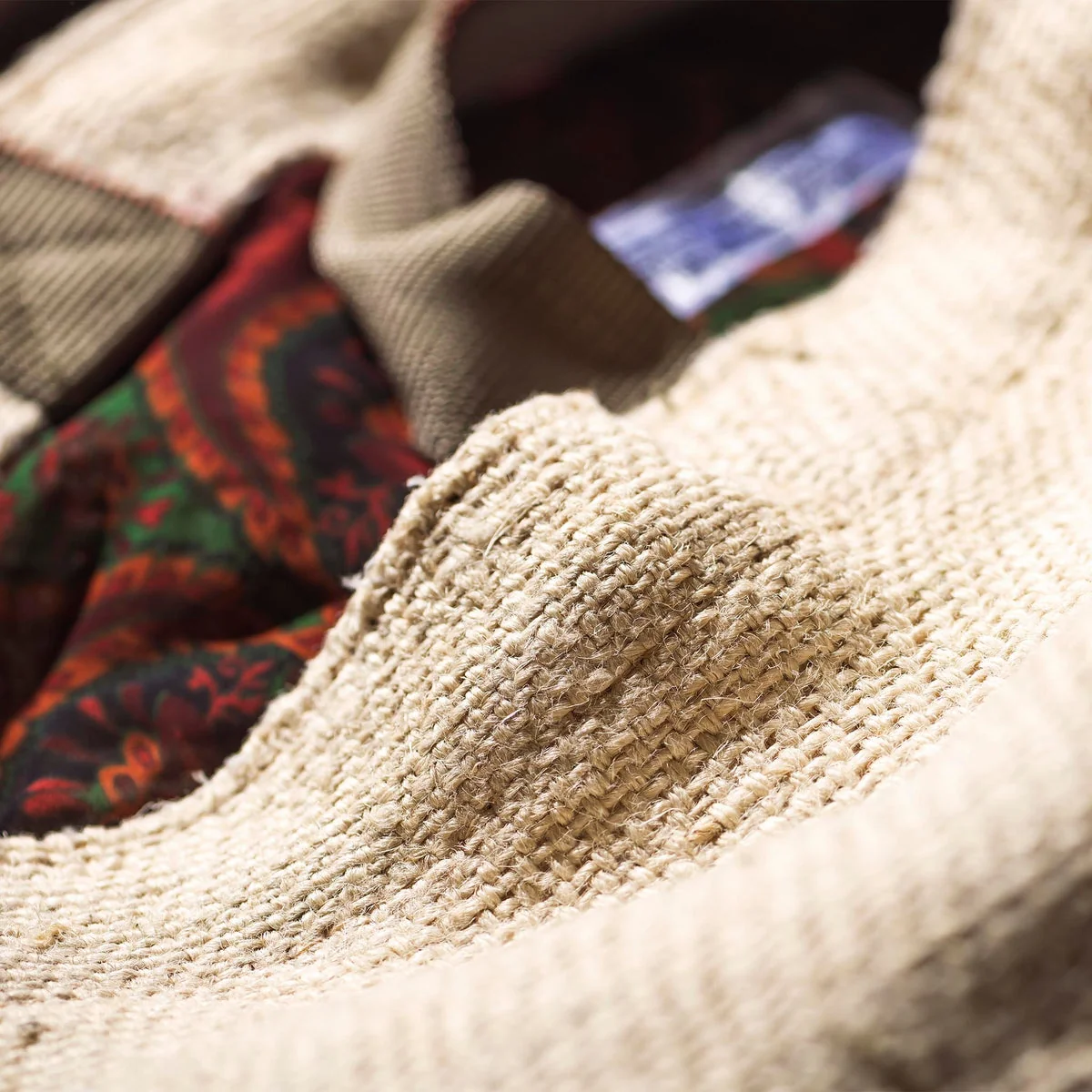 JUTE GRAIN SHOULDER BAG - Image 4