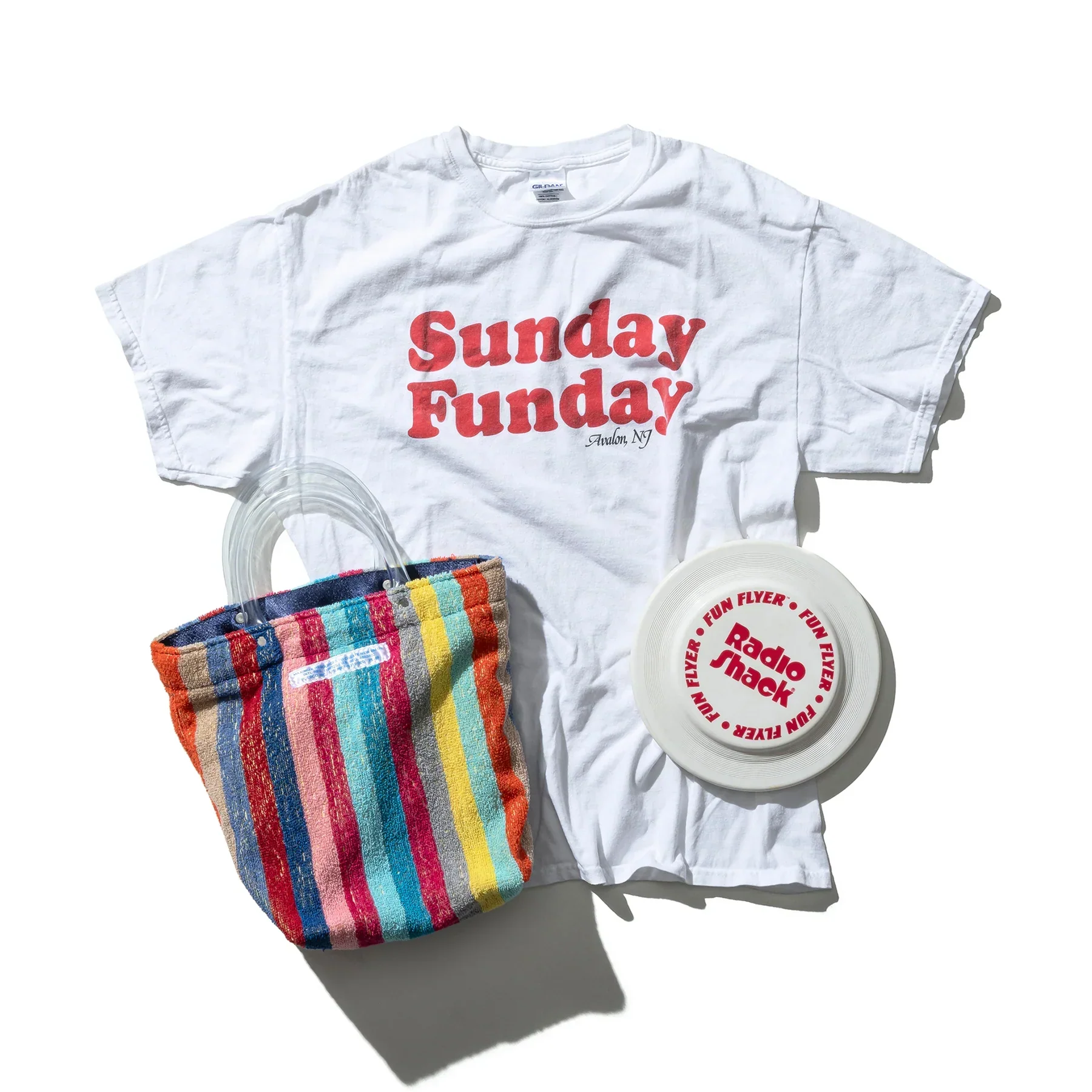 Local Distribution Rainbow Towel Bag w/ Tube Handle - Image 2