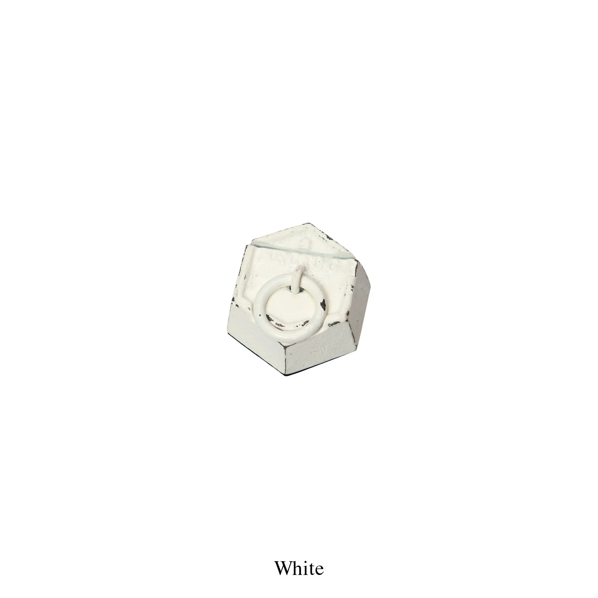 PAPER WEIGHT & CARD HOLDER - WHITE - Image 5