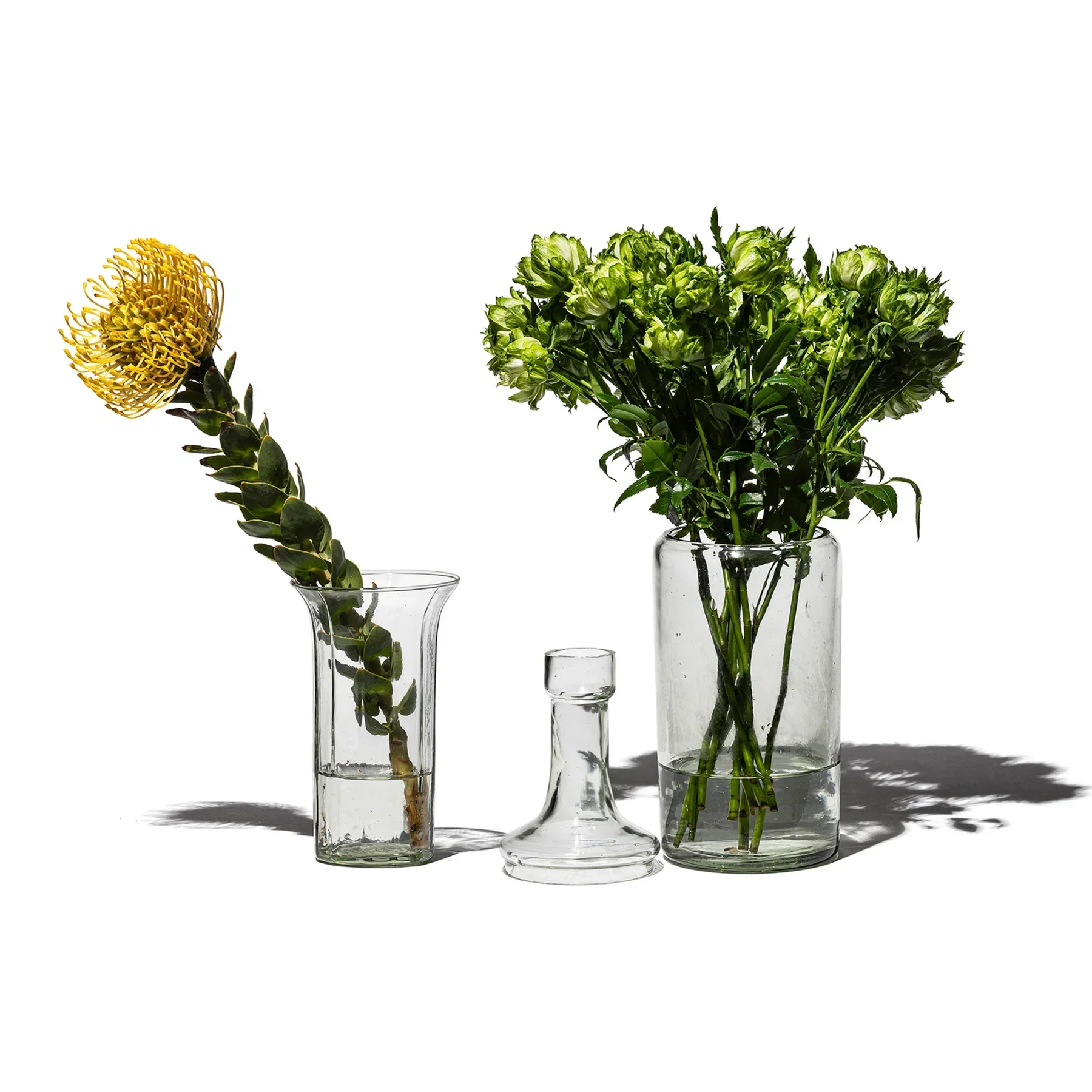 Recycled Glass 2-Way Flower Vase - Image 6