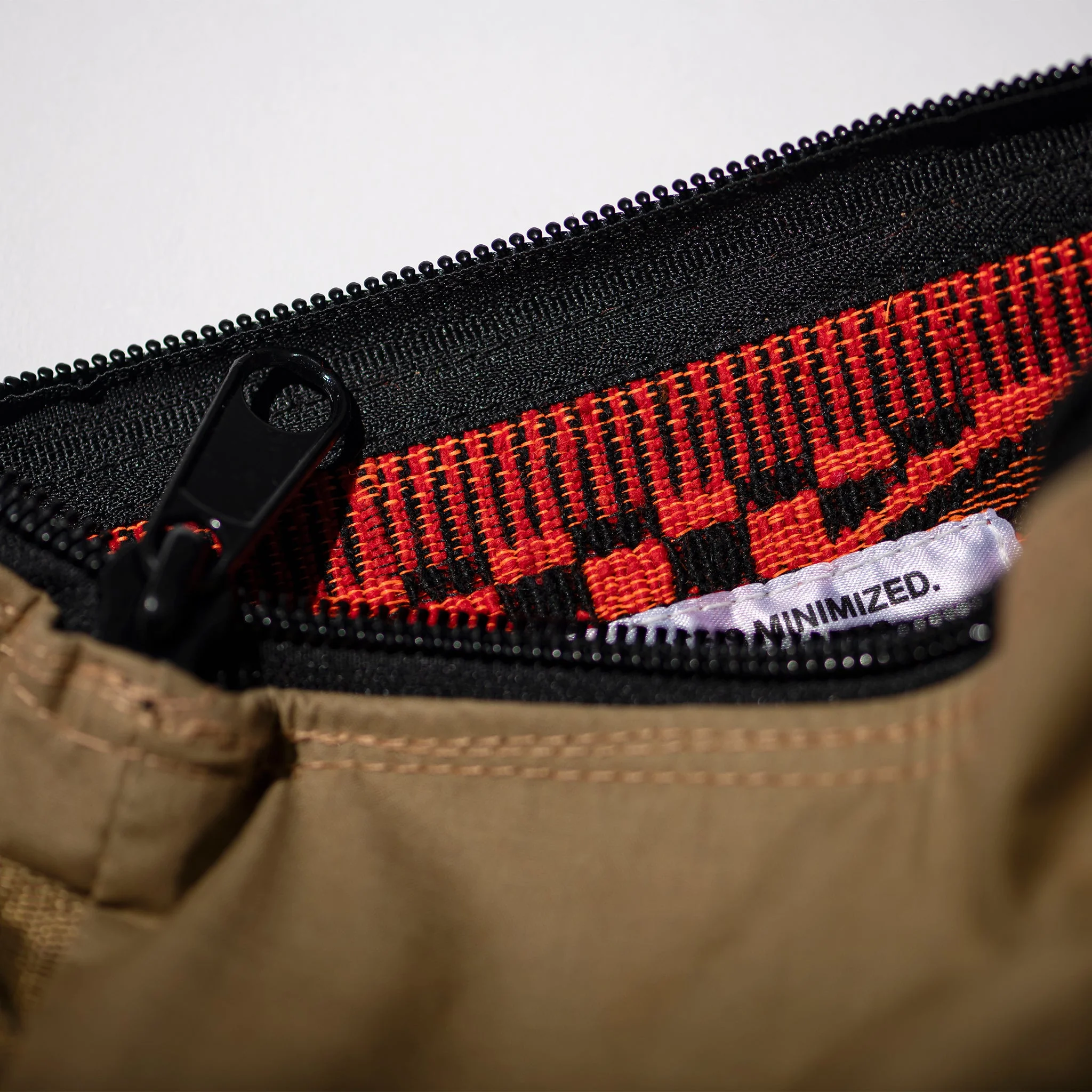 Rubberized Hood Fabric x Jacquard Pouch - Image 6