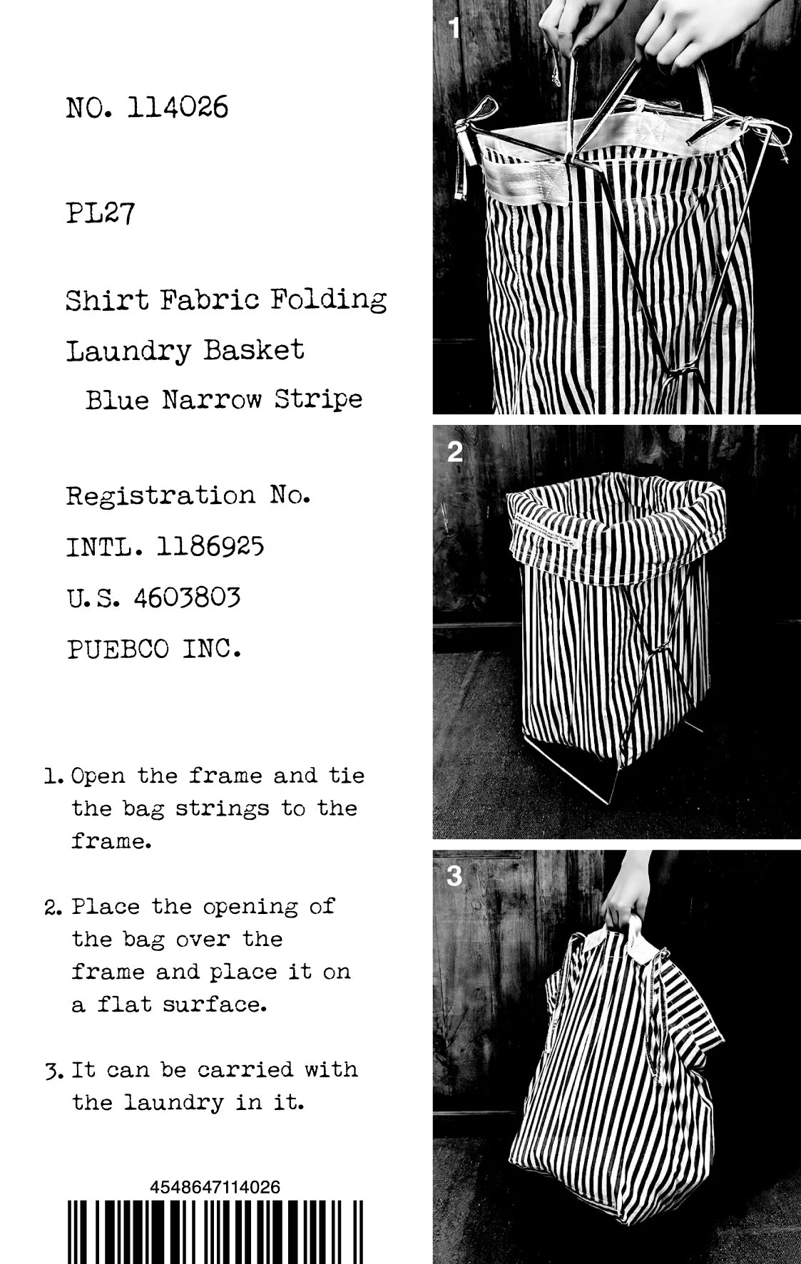 Shirt Fabric Laundry Basket - Image 15