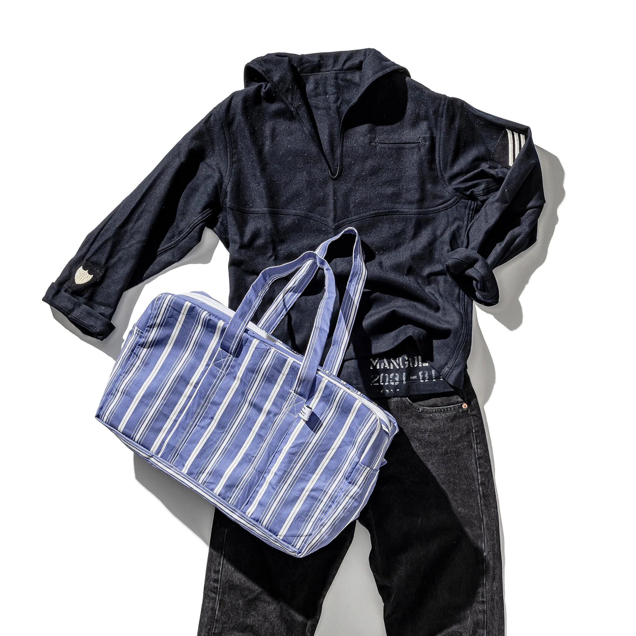 Shirt Fabric School Bag - Image 4