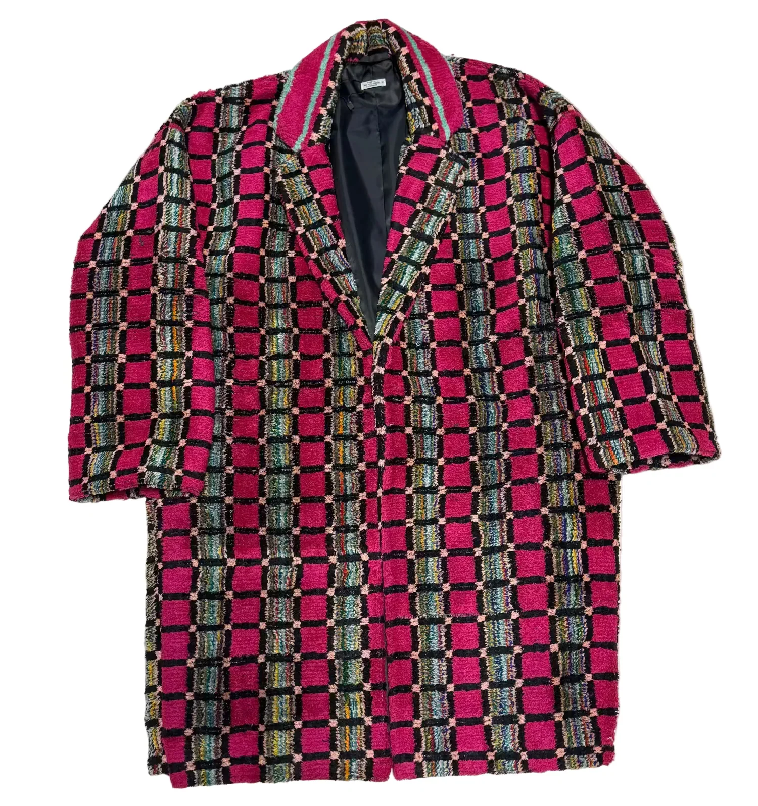 Truck Seat Fabric Collared Coat - Image 11