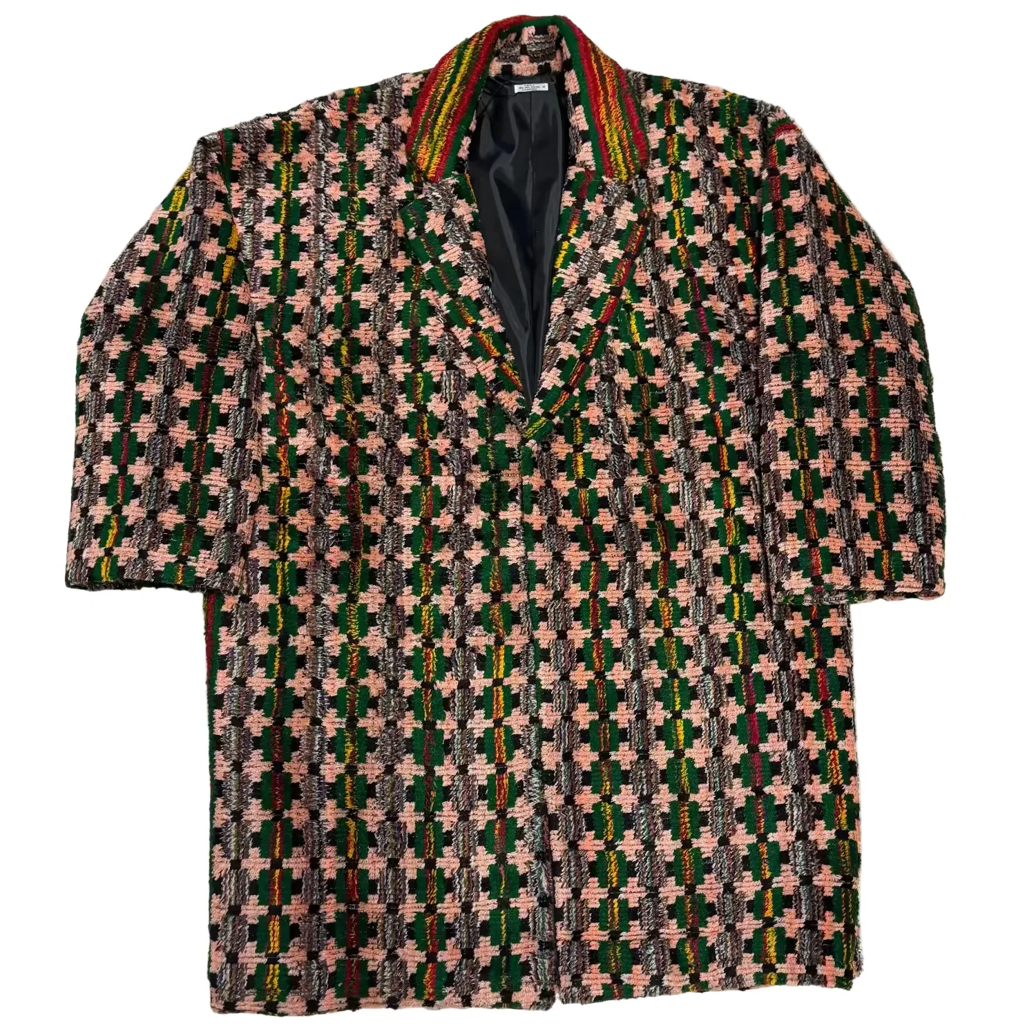 Truck Seat Fabric Collared Coat - Image 13