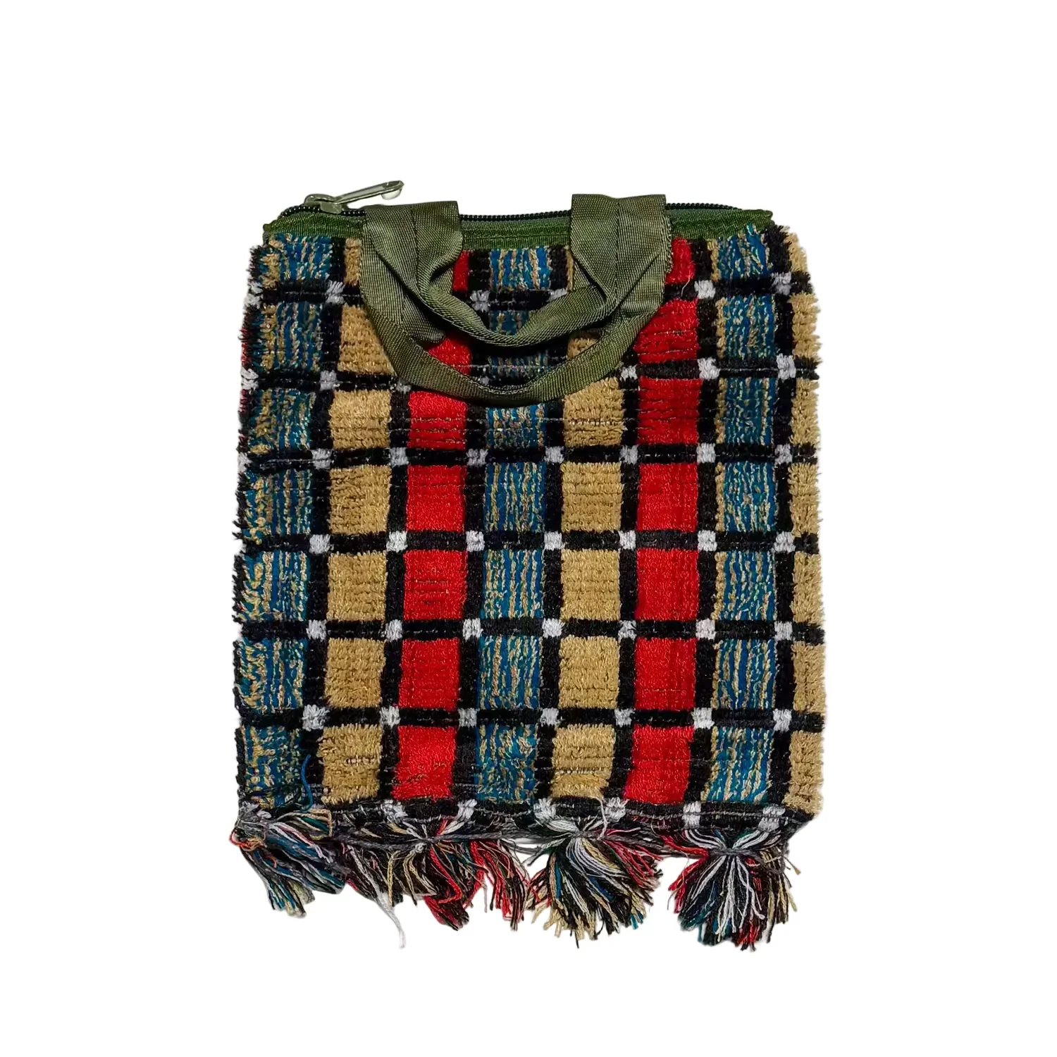 TRUCK SEAT FABRIC SMALL TOTE - Image 16