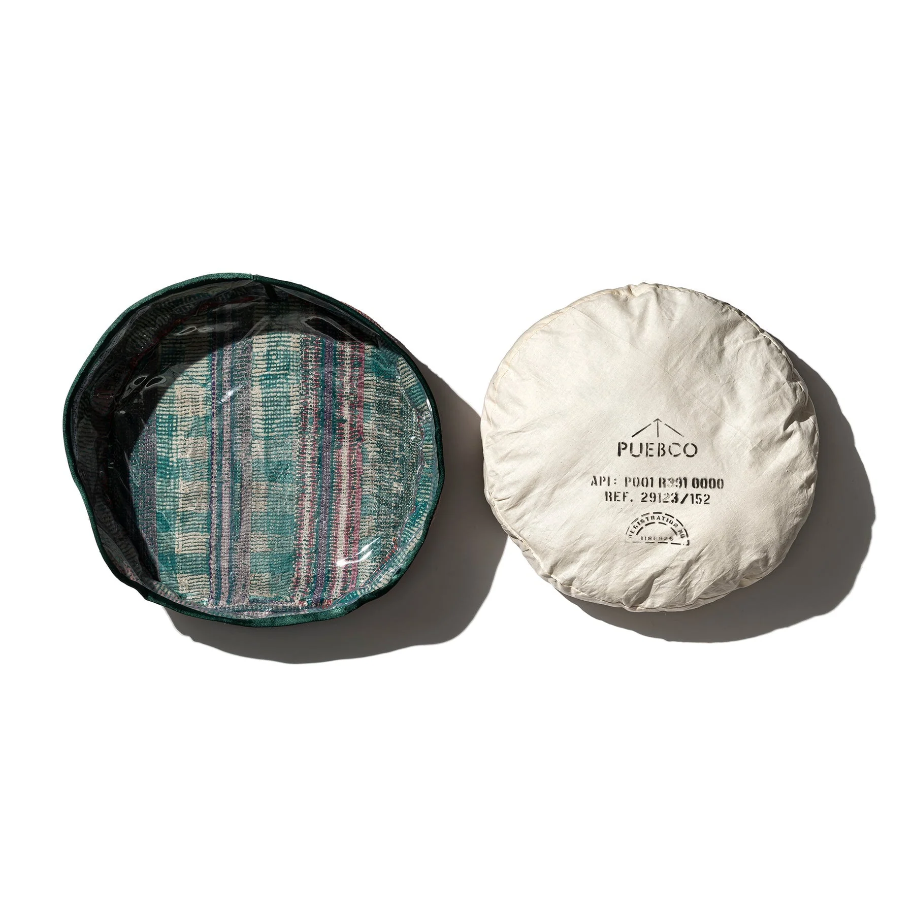 Vintage Kantha Quilt Pet Bed with Cushion - Image 4