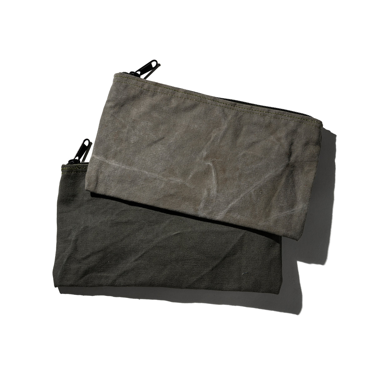 VINTAGE TENT FABRIC POUCH - Image 5